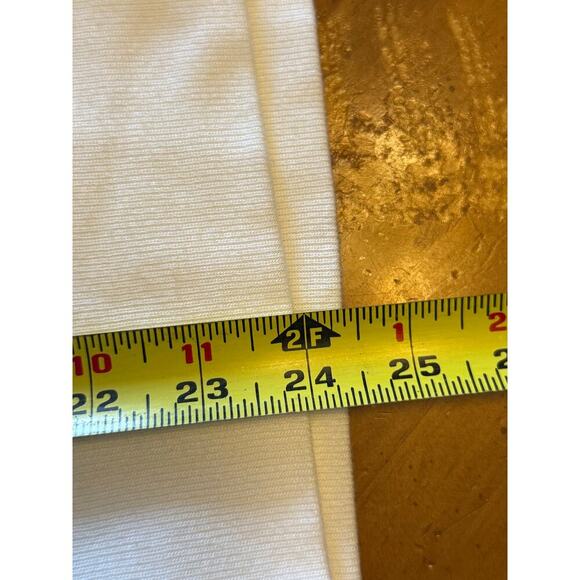 Rails Ramona Sweatshirt Metallic Stripe Crewneck Pullover White Size Large - Picture 11 of 11